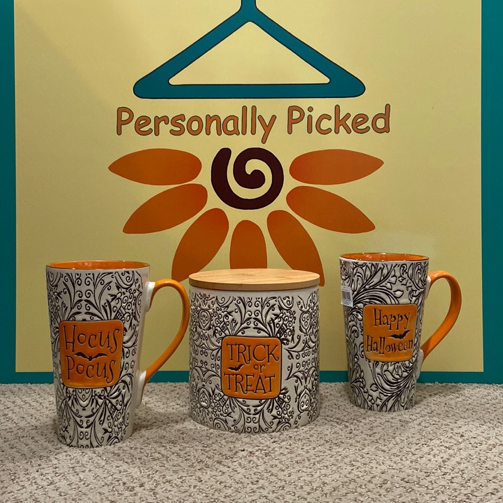 Eli + Ana SPOOKY NIGHT Canister & Latte Mugs